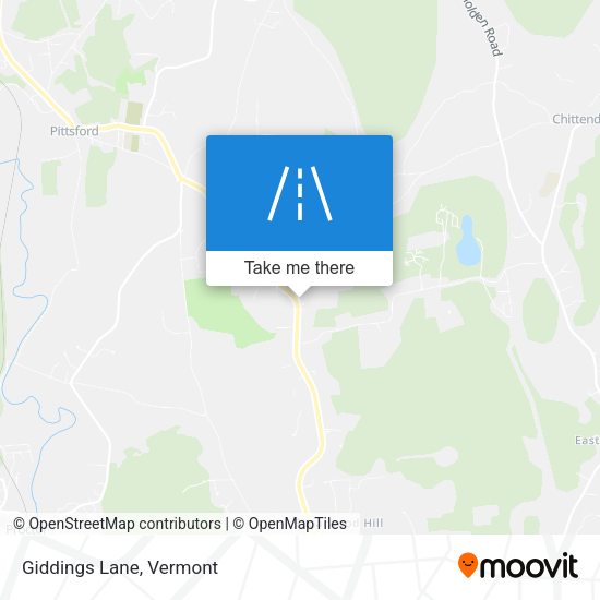 Mapa de Giddings Lane