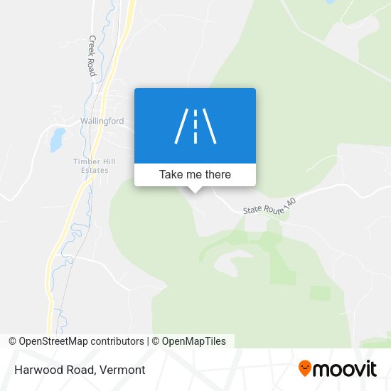 Mapa de Harwood Road