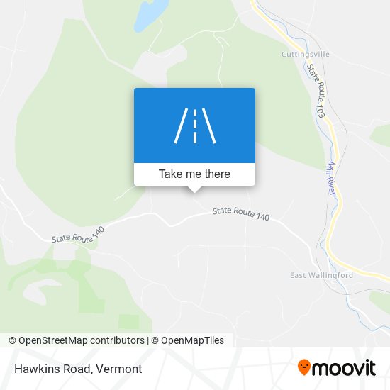 Mapa de Hawkins Road