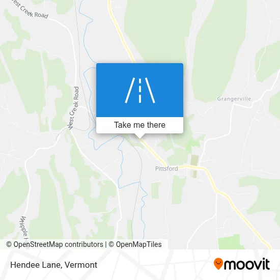 Hendee Lane map