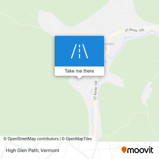 Mapa de High Glen Path