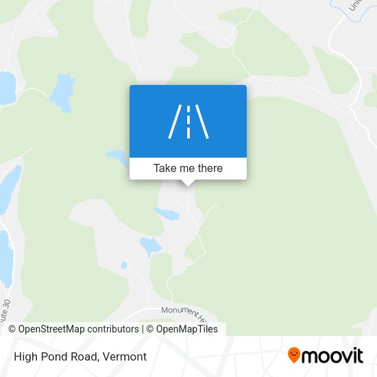 Mapa de High Pond Road