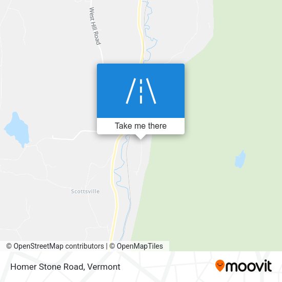 Mapa de Homer Stone Road