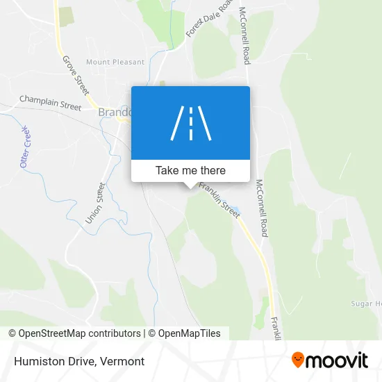 Humiston Drive map