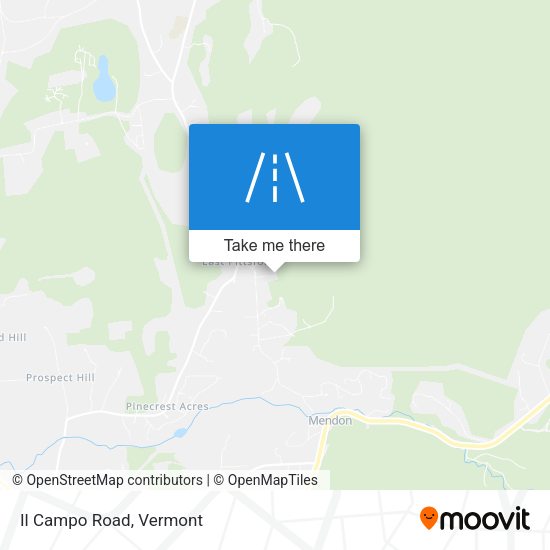 Mapa de Il Campo Road