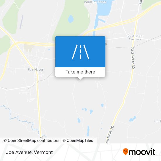 Mapa de Joe Avenue