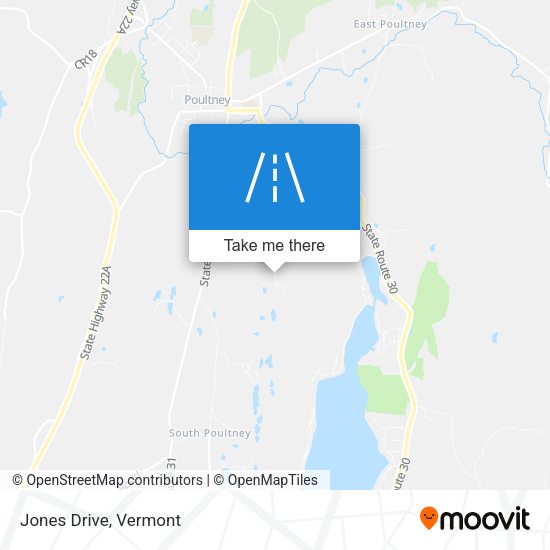Mapa de Jones Drive