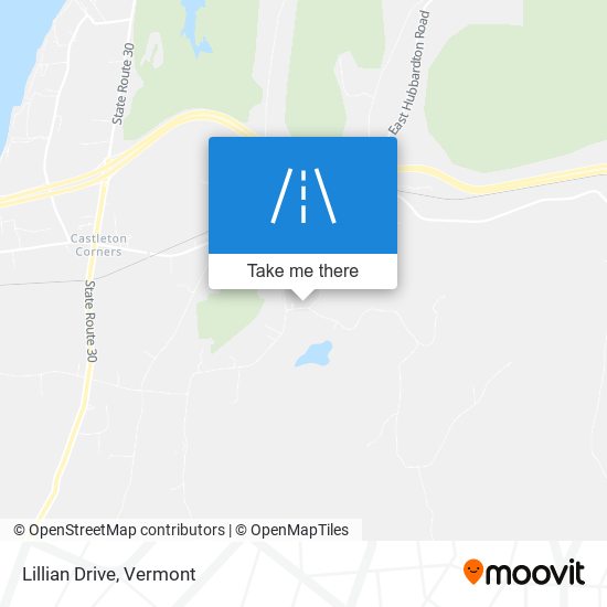 Lillian Drive map