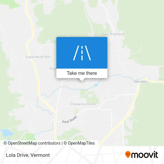 Lola Drive map