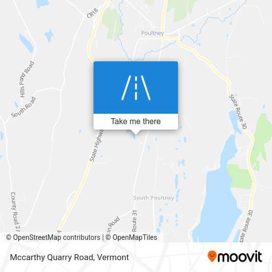 Mapa de Mccarthy Quarry Road