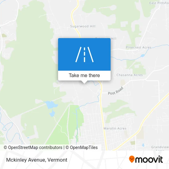 Mckinley Avenue map