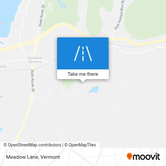 Meadow Lane map