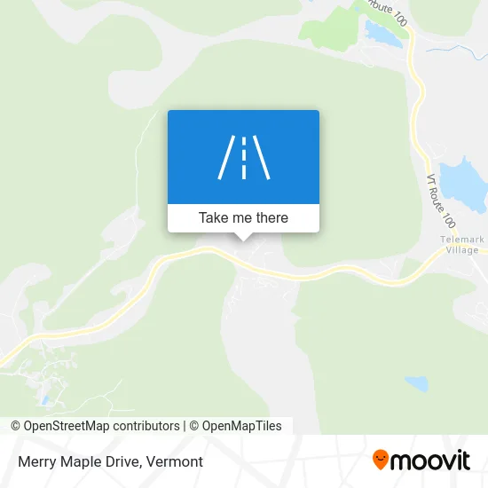 Merry Maple Drive map