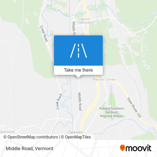Mapa de Middle Road