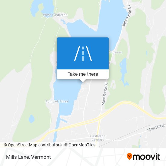 Mapa de Mills Lane