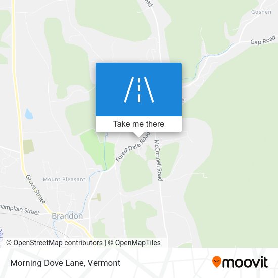 Mapa de Morning Dove Lane
