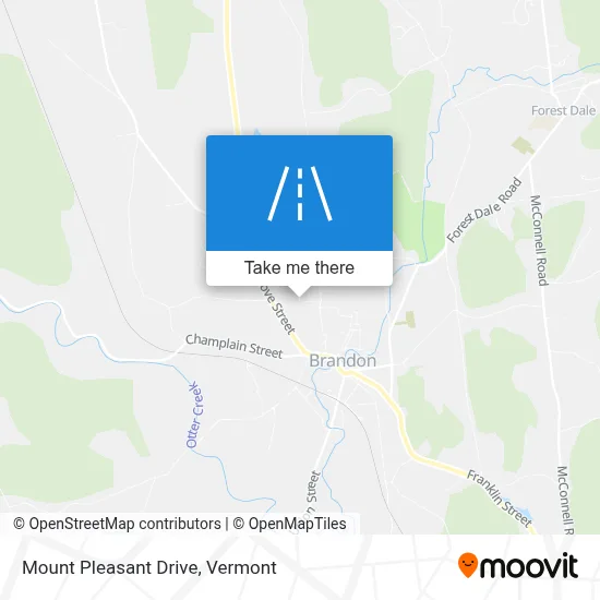 Mount Pleasant Drive map