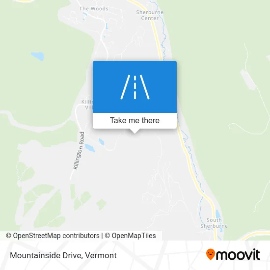 Mountainside Drive map
