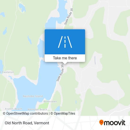 Mapa de Old North Road