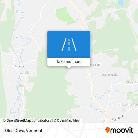 Oles Drive map