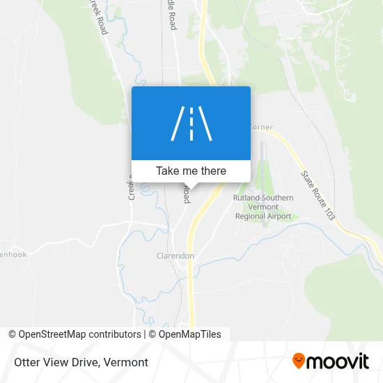 Otter View Drive map