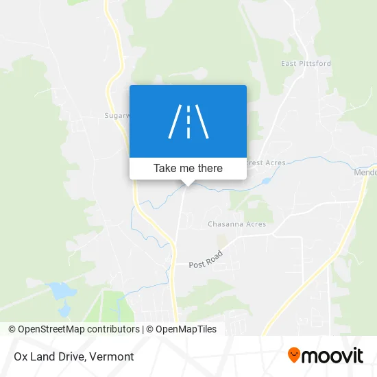Ox Land Drive map