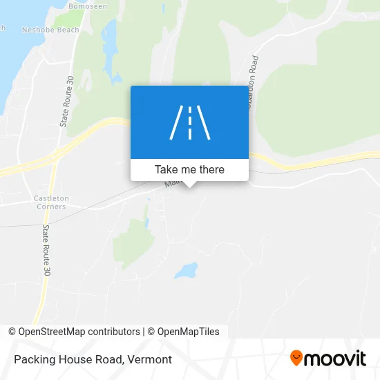 Packing House Road map