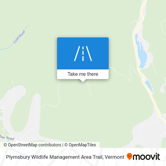 Mapa de Plymsbury Wildlife Management Area Trail