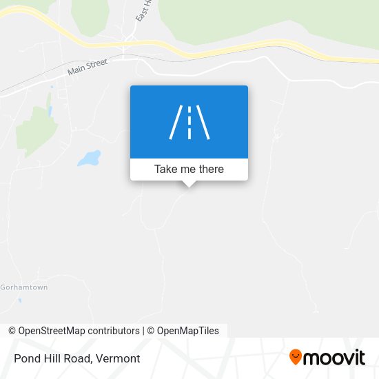 Mapa de Pond Hill Road
