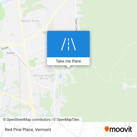 Mapa de Red Pine Place