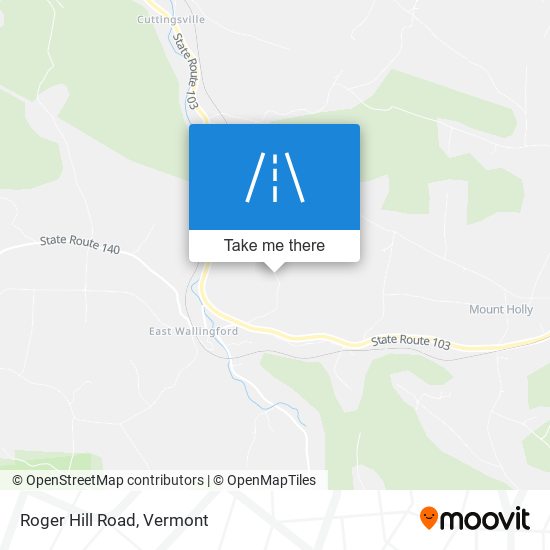 Roger Hill Road map