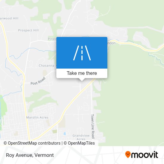 Mapa de Roy Avenue
