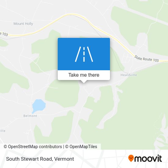 Mapa de South Stewart Road