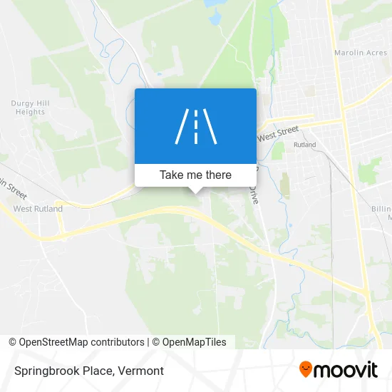 Springbrook Place map