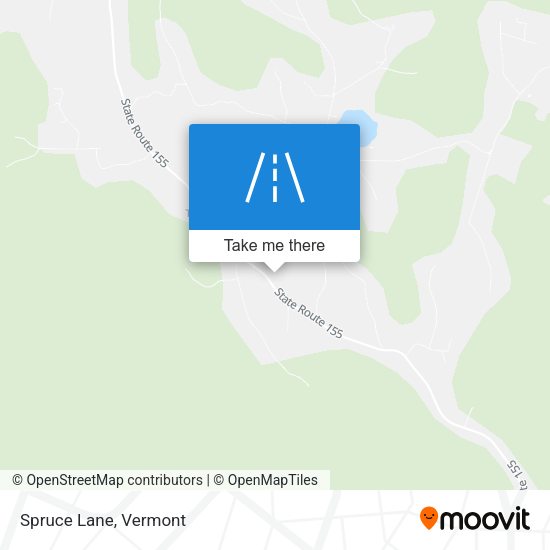 Mapa de Spruce Lane