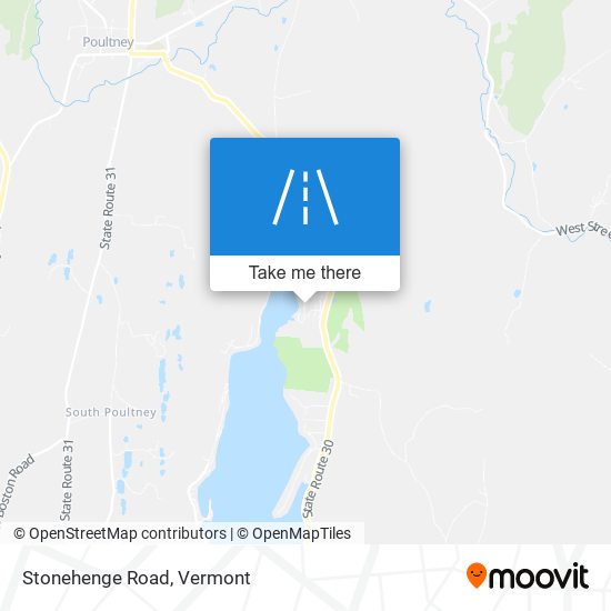 Mapa de Stonehenge Road