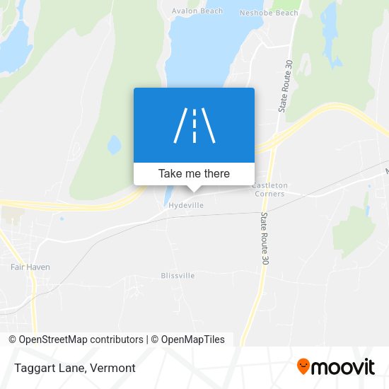 Mapa de Taggart Lane