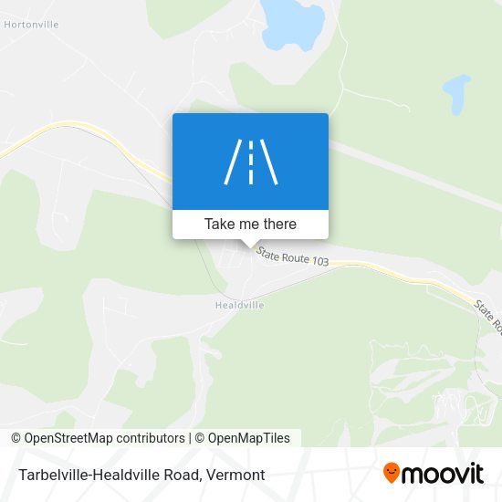 Mapa de Tarbelville-Healdville Road