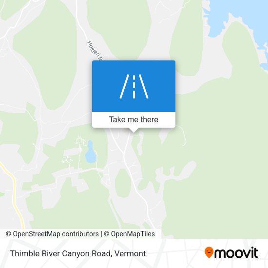 Mapa de Thimble River Canyon Road