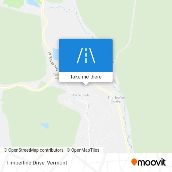 Timberline Drive map