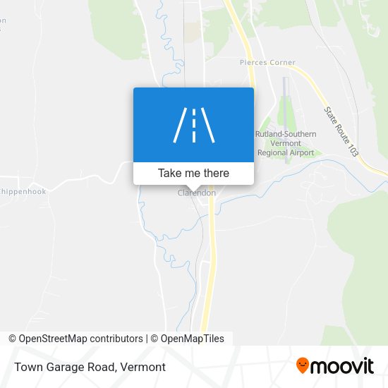 Mapa de Town Garage Road