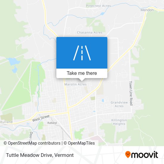 Mapa de Tuttle Meadow Drive