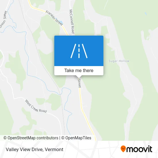 Valley View Drive map