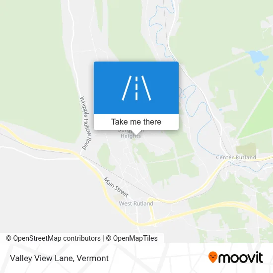 Valley View Lane map