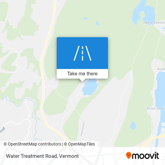 Mapa de Water Treatment Road