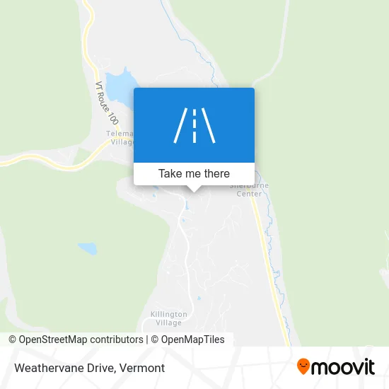 Weathervane Drive map