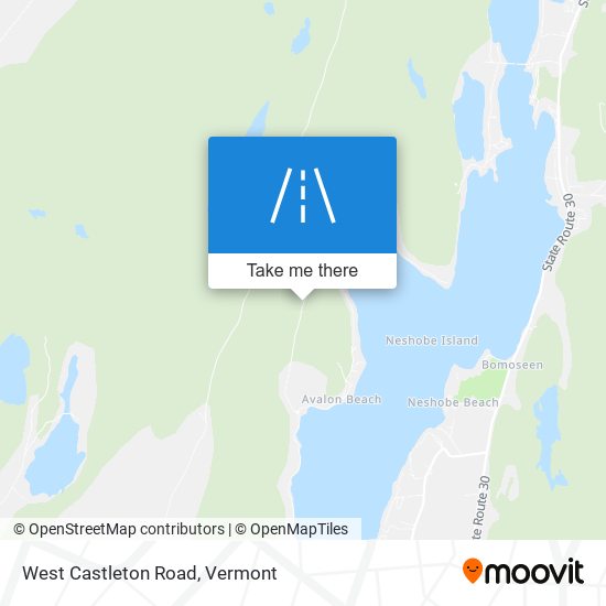 Mapa de West Castleton Road