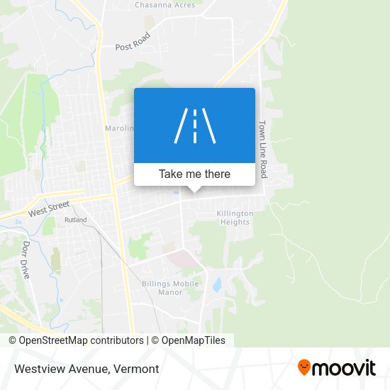 Mapa de Westview Avenue