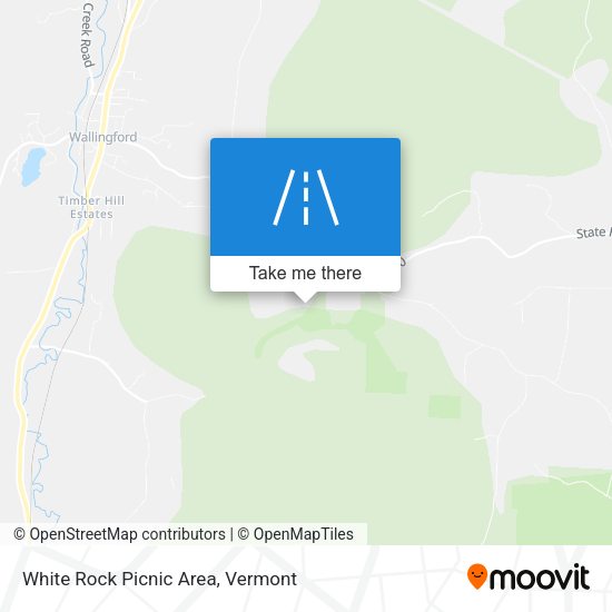 White Rock Picnic Area map