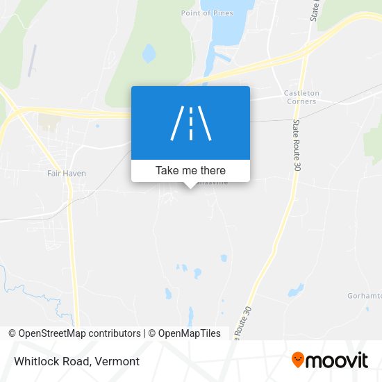 Mapa de Whitlock Road